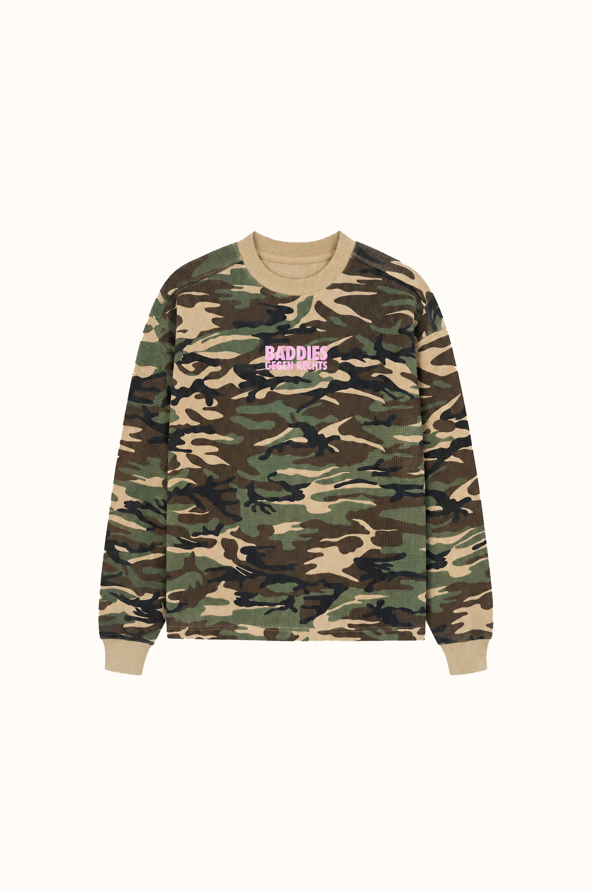 BGR Waffled Long Sleeve