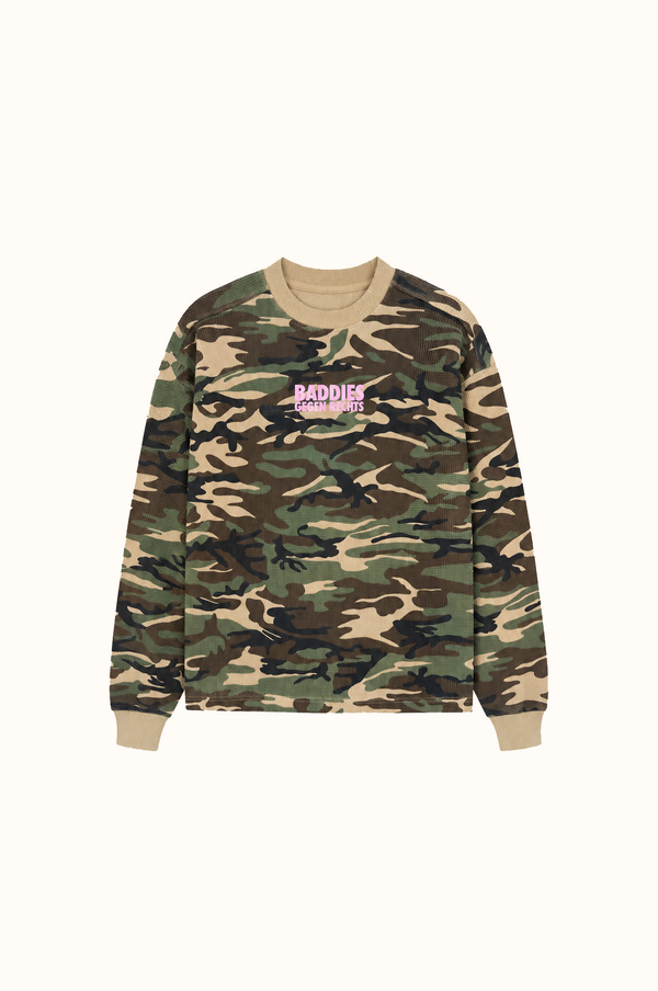 BGR Waffled Long Sleeve